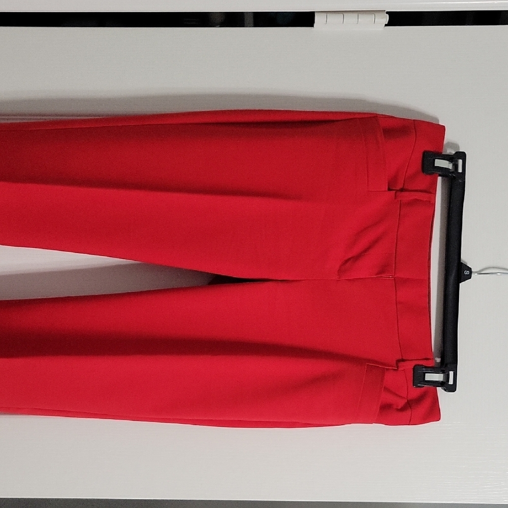 Express Columnist Vibrant Red Trousers